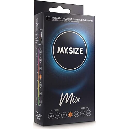 Pack Mix MySize 57mm - 10 Condones