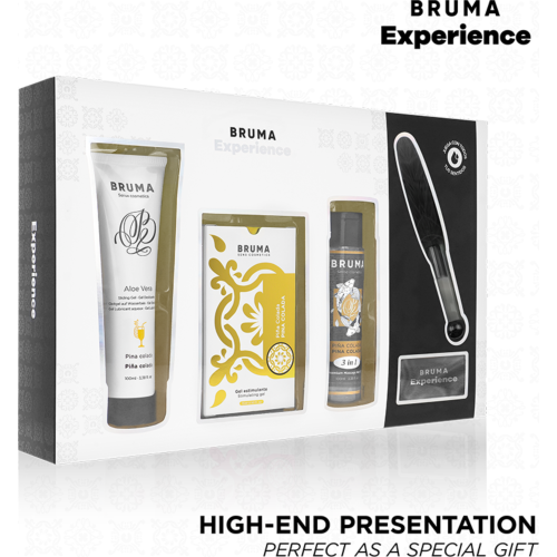 Kit de masaje BRUMA Pack Tentación Dulce Piña Colada