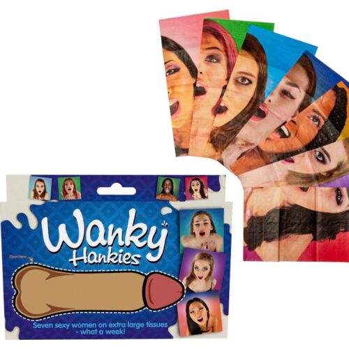 Pañuelos Divertidos Spencer & Fleetwood Wanky Hankies