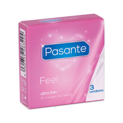 Preservativos Pasante Sensitive Ultrafino 3 unidades