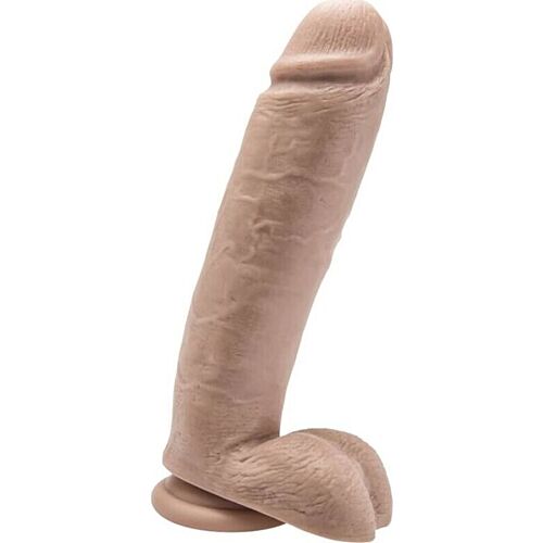 Dildo Get Real 25,5 cm con testículos natural