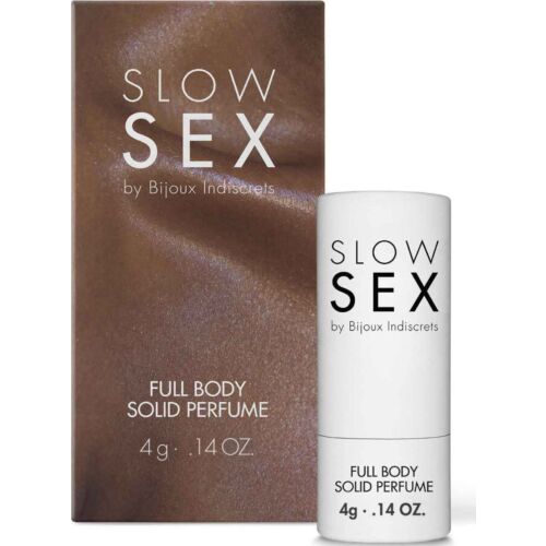 Perfume Corporal Sólido Bijoux Slow Sex con Aroma a Coco