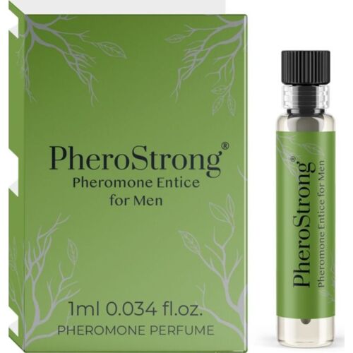 Perfume con Feromonas Pherostrong Entice para Hombre 1 ml