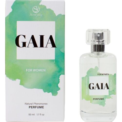 Perfume Feromonas Secretplay Gaia 50 ml con atrayente natural