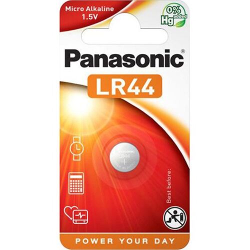 Pilas de Botón Alcalina 1.5V LR44