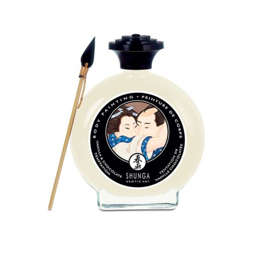 Pintura Corporal Comestible Shunga Vainilla y Chocolate