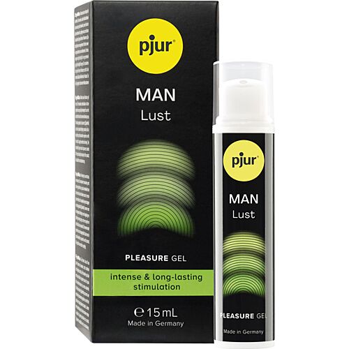 Gel retardante PJUR MAN LUST 15 ML con paracress natural