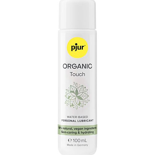 Lubricante PJUR Organic Touch 100 ML con ingredientes naturales