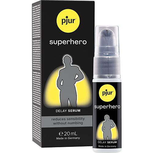 Estimulante PJUR Superhero Serum 20 ml - Reduce la sensibilidad