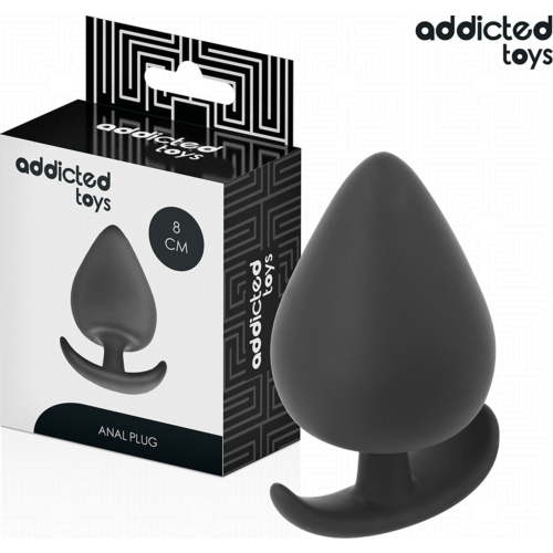 Plug Anal Addicted Toys Talla L 8 cm | Silicona Médica