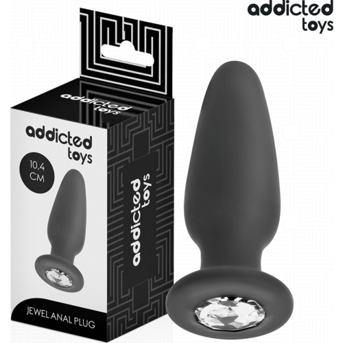 Plug Anal Addicted Toys Talla M con Joya Decorativa