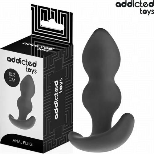 Plug Anal Addicted Toys Talla S 10,3 cm - Diseño en Bolas