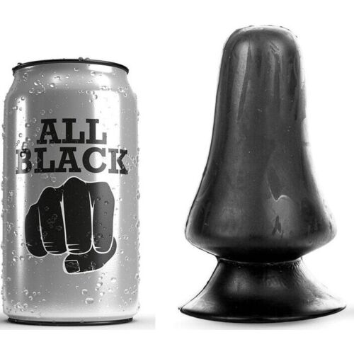 Plug Anal ALL BLACK 12 CM: Sorpresa en tu anal