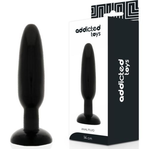 Plug Anal Addicted Toys 14 cm - Hipoalergénico y Flexible