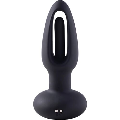 Plug anal Honey Play Box SNUGGY con lengua vibratoria