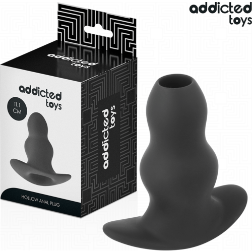 Plug Anal Hueco Addicted Toys L - 11.1 cm de Silicona