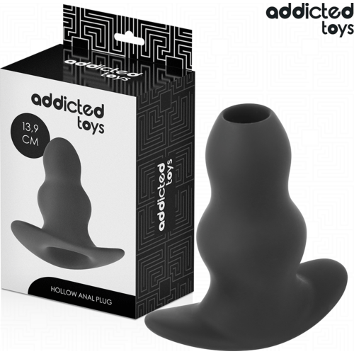Plug Anal Hueco Addicted Toys XL 13,9 cm para Experiencia Profunda