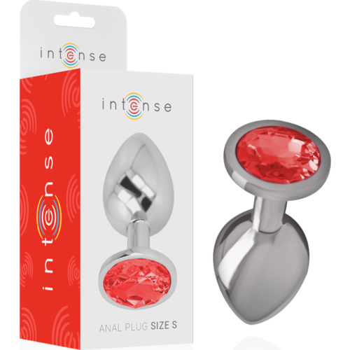 Plug Anal INTENSE con Joya de Diamante Talla S