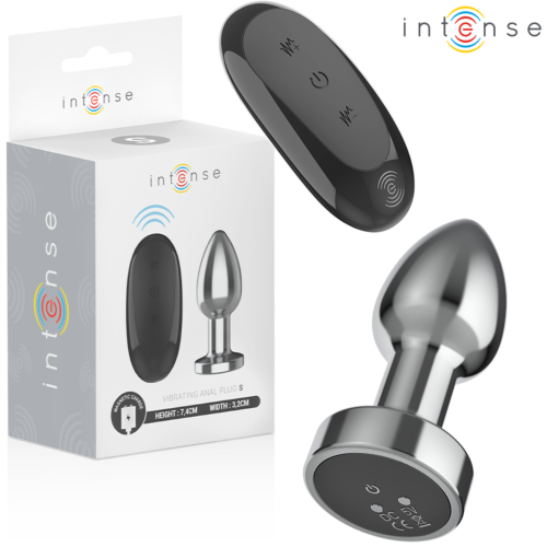 Plug Anal INTENSE con Control Remoto y 10 Modos de Vibración
