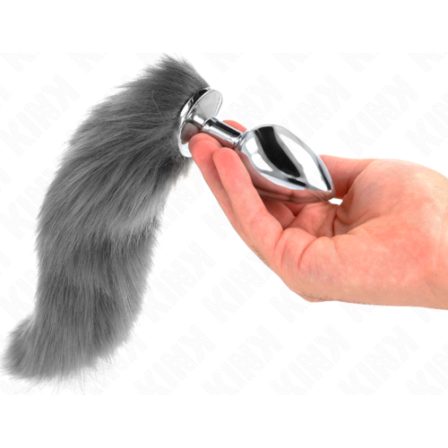 Plug Anal KINK L con Cola Sintética para Placer Visual