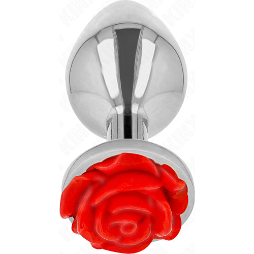 Plug Anal KINK con Rosa Roja | Placer y Elegancia
