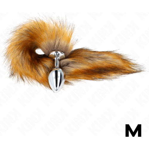 Plug Anal KINK M 8x3.5 cm con Cola Sintética