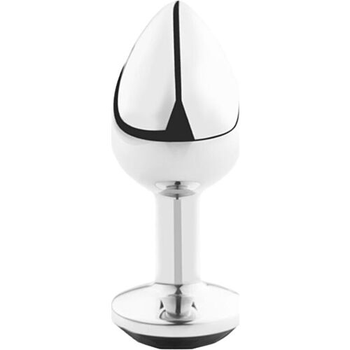 Plug Anal SECRETPLAY - ANAL PLUG NEGRO M con estimulación cónica