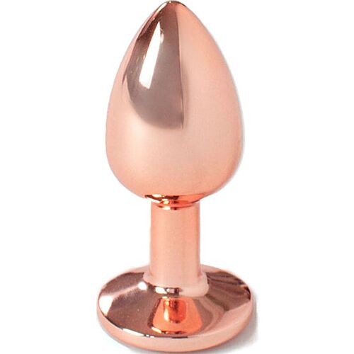 Plug Anal SECRETPLAY ORO ROSA TALLA S 7 CM - Estimulación intensa