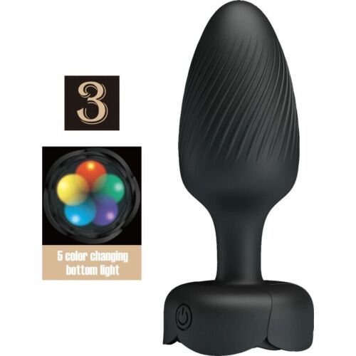 Plug Anal Pretty Love Osborn con Luz LED Intermitente