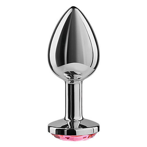 Plug Anal SECRETPLAY 8cm de Aluminio con Cristal