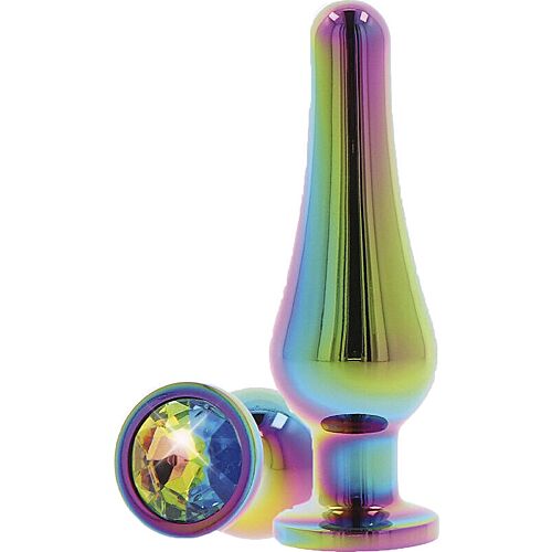 Plug Anal TOYJOY Twilight Bum Bijou con Joya Arcoíris