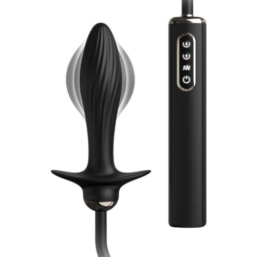 Plug Anal Inflable y Vibrador Auto-Throb de ANAL FANTASY