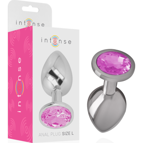 Plug Anal INTENSE con Joya de Diamante