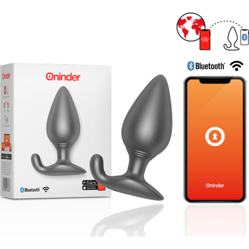 Plug Anal ONINDER RIO | Vibrador potente y controlado por App