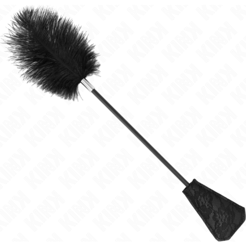 Plumas KINK - Cosquillas sensuales con paleta de encaje