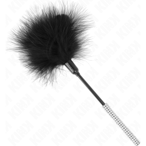 Plumas KINK con mango de diamantes de imitación