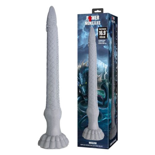 Consolador POWER MONSTERS BASILISK | 43 cm texturizado