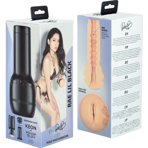 Estimulador KIIROO Feel Rae Lil Black Stroker