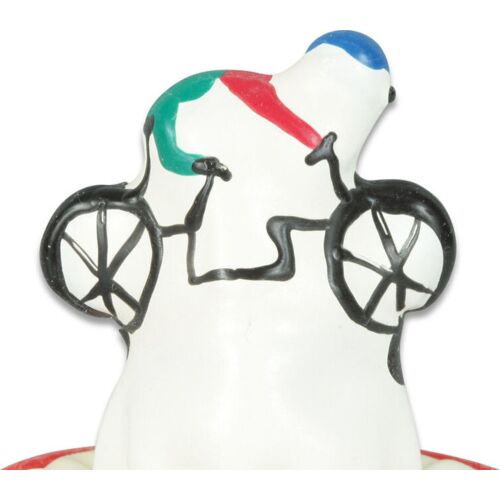 Preservativo Decorativo Condomerie Bicicleta Pintado a Mano