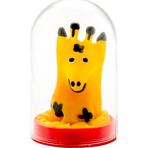 Preservativo decorativo Condomerie jirafa pintado a mano