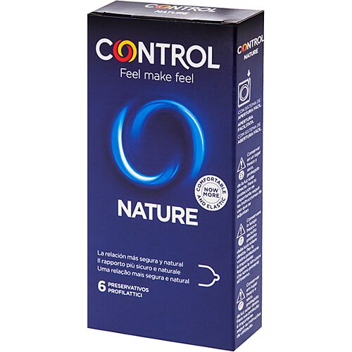 Preservativos CONTROL CONDOMS ADAPTA NATURE 54 mm
