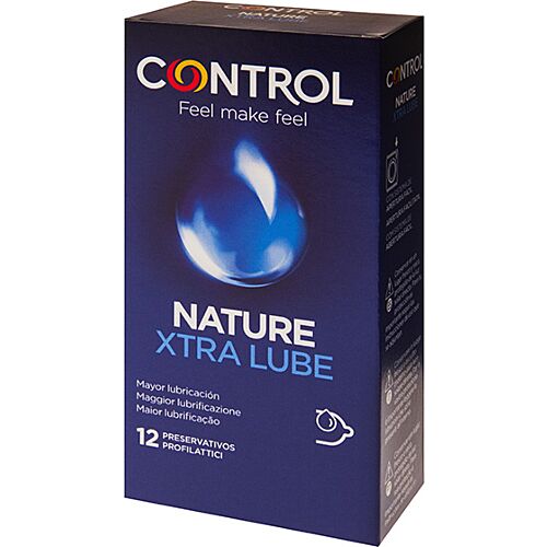 Preservativos Control Extra Lube con lubricante extra