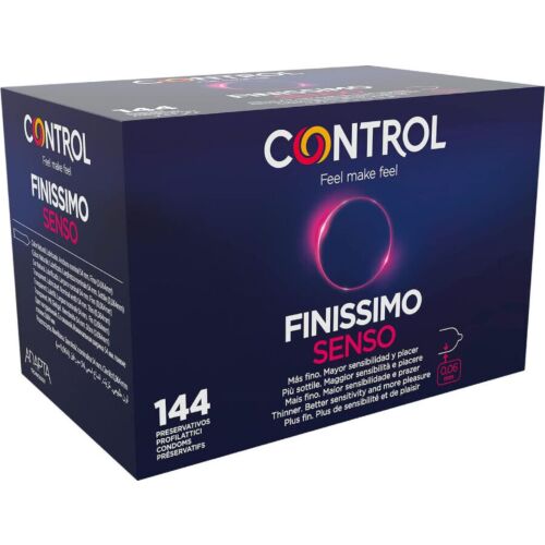 Preservativos CONTROL Finissimo Senso 144 uds