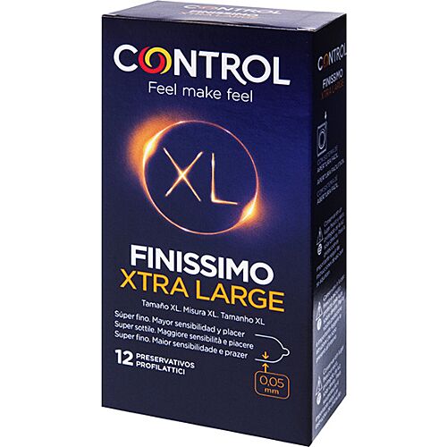 Preservativos Control Finissimo XL - Sensibilidad extrema