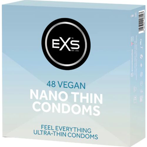 Preservativos Exs Nano Thin 48's ultra finos