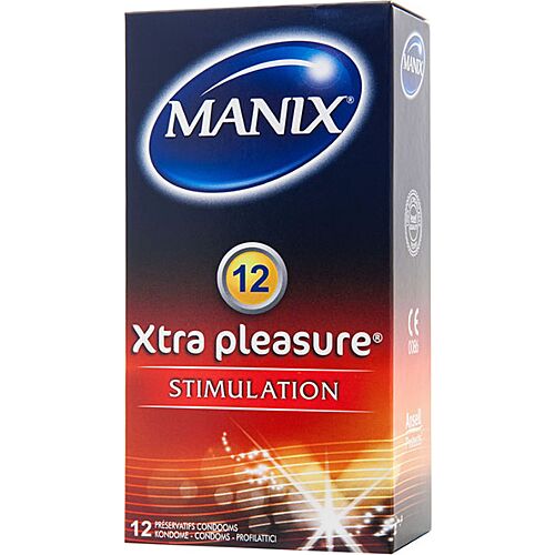 Preservativos Manix Xtra Pleasure 12 uds