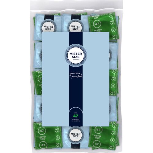 Preservativos MISTER SIZE XS 47 mm con ajuste fino