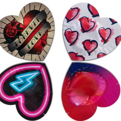 Preservativos Pasante Corazón - Bolsa de 144 unidades