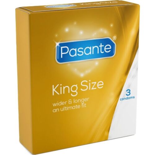 Preservativo Pasante King Size 3 UDS, amplio y cómodo