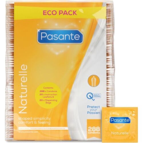 Preservativos Pasante Naturelle 288 unidades - Ultra lubricados
